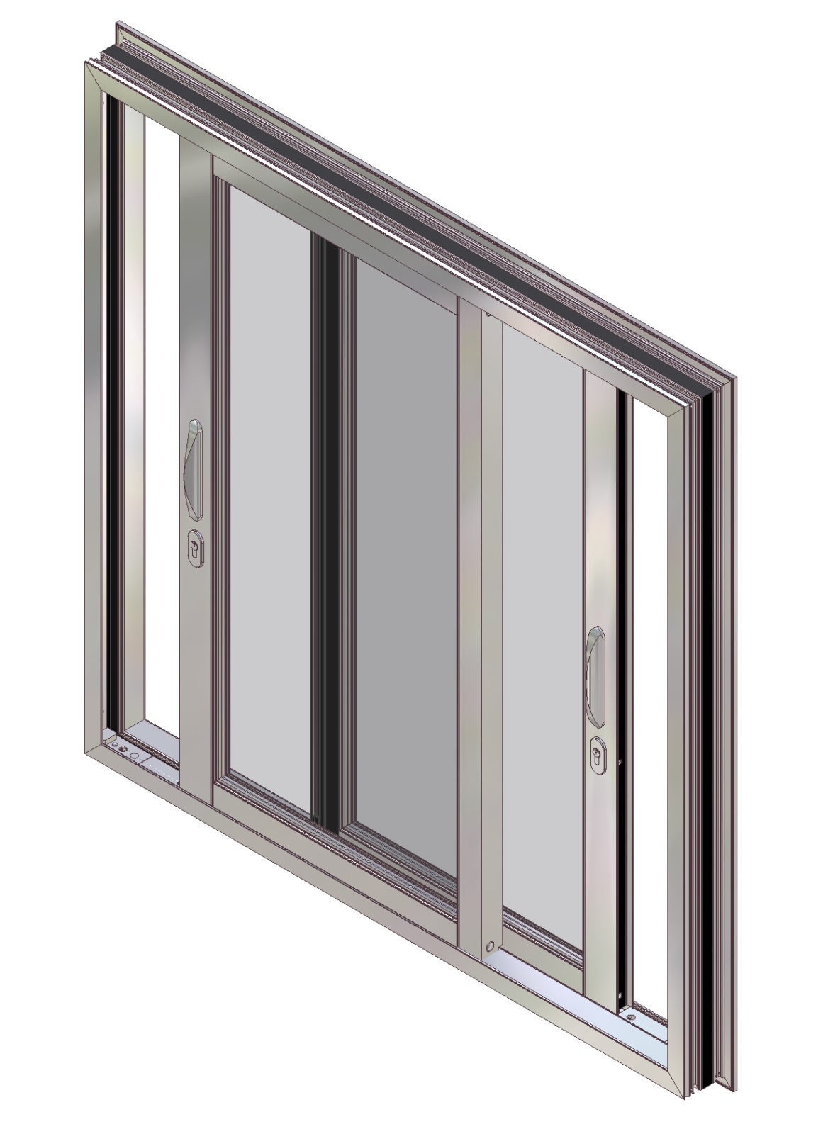 Алюминиевое окно 1350×600 мм. /серия GFT1381 Алюминиевое окно 1350×600 мм. /серия GFT1381